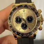 Rolex Cosmograph Daytona Oyster, 40 mm, Champagne Black Dial Mens Watch - Image 5