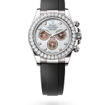 Rolex Cosmograph Daytona Oyster, 40 mm, white gold and diamonds