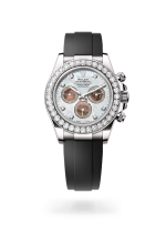 Rolex Cosmograph Daytona Oyster, 40 mm, white gold and diamonds - Image 2